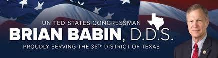 Congressman Brian Babin (36th District of Texas)