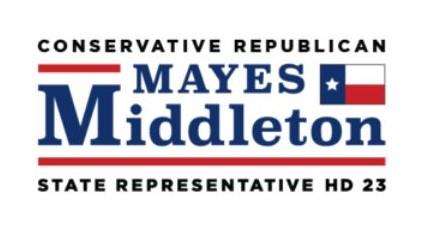 Mayes Middleton, Texas Senate District 11