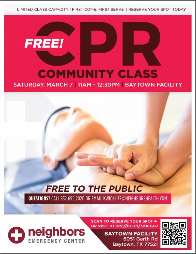 Free CPR Community Class